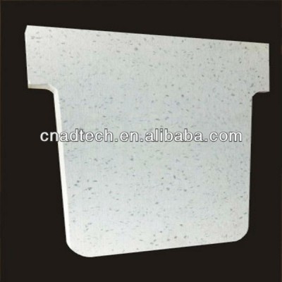 C-fiber CaSiO3/high alumina refractory dam