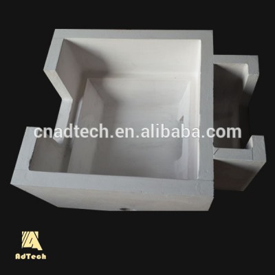 Zirconia refractory filter box used in aluminium billet casting