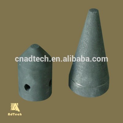 Graphite cone applied in aluminum casting