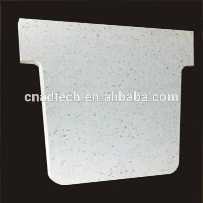 Refractory Aluminum Silicate dam for tundish slag casting